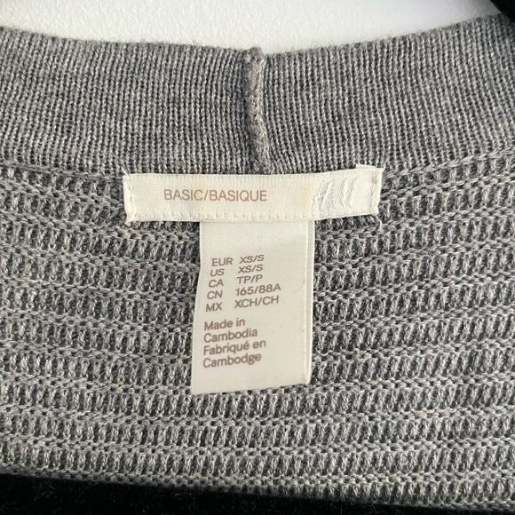 H&M long open cardigan sweater - Picture 3 of 4